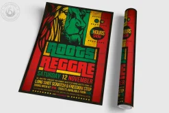 Roots Reggae Flyer Template