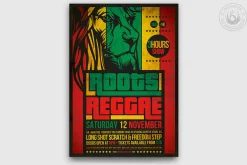 Roots Reggae Flyer Template