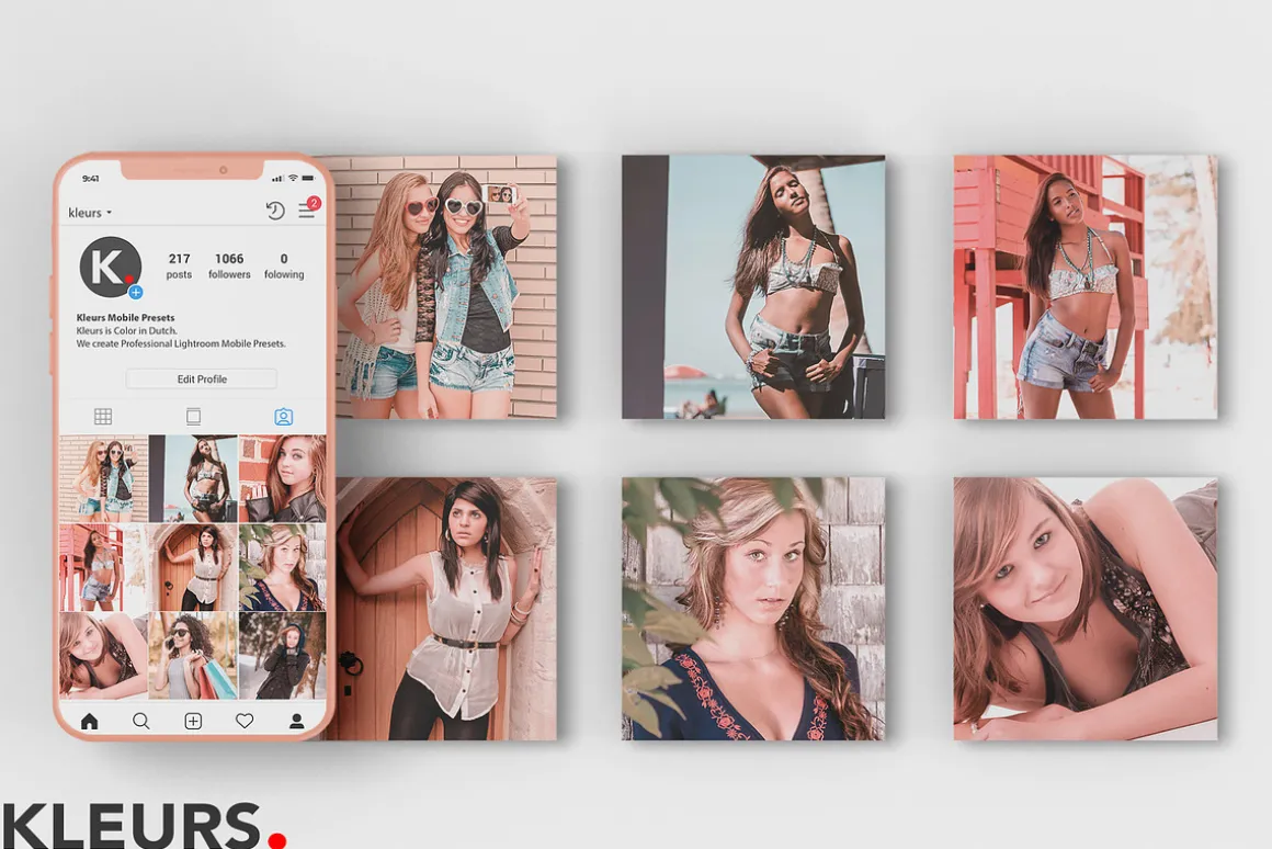 ROSE GOLD MOBILE LIGHTROOM PRESET
