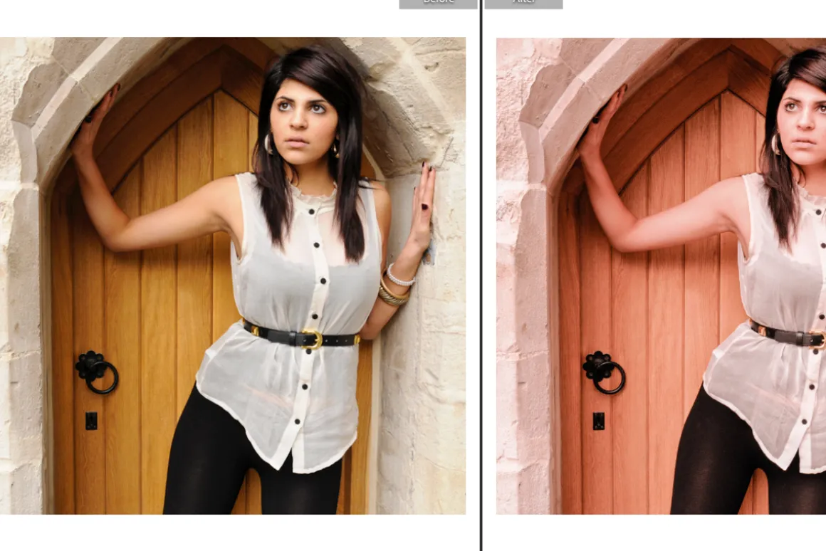 ROSE GOLD MOBILE LIGHTROOM PRESET