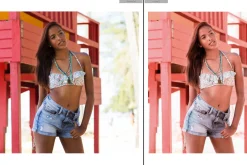 ROSE GOLD MOBILE LIGHTROOM PRESET