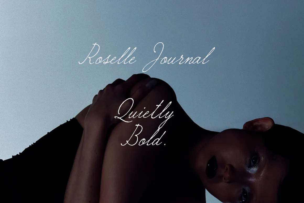 Roselle Journal | Script Font