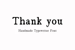 Rosetype - Handmade Typewriter Font