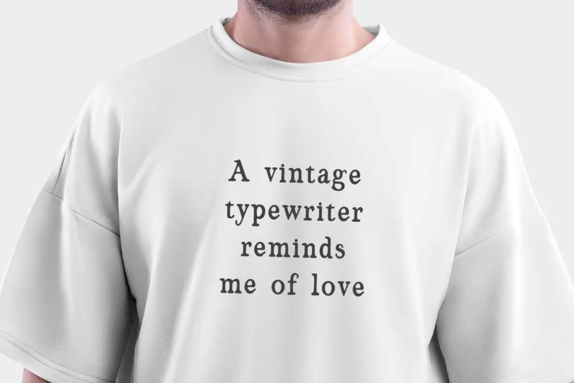 Rosetype - Handmade Typewriter Font