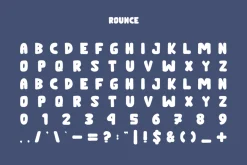 Rounce - Round Font