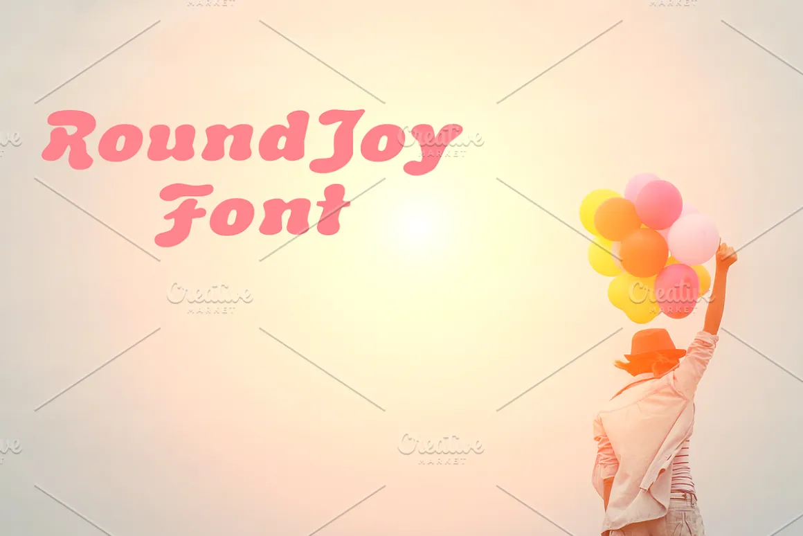 RoundJoyFont-Italic-030-24