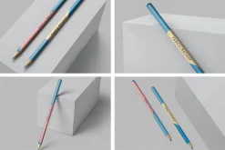 Round Pencil Mockups