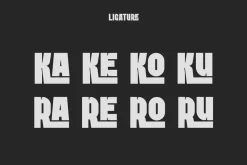 Roustang Industrial - Condensed Font