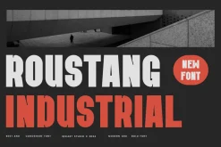Roustang Industrial - Condensed Font