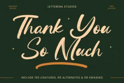 Routine Oldnight Modern Brush Font