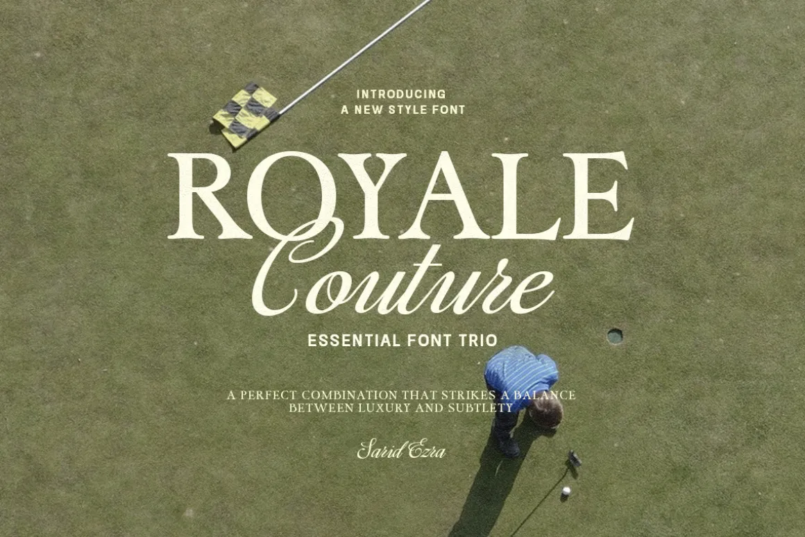 Royale Couture - Essential Font Trio