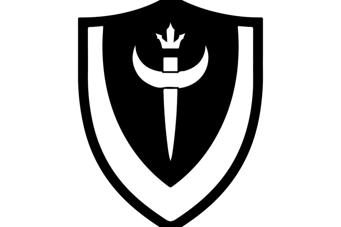 Royal Laurel Shield Emblem Set