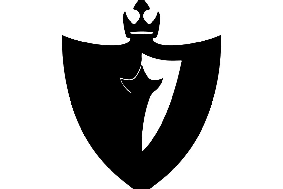 Royal Laurel Shield Emblem Set