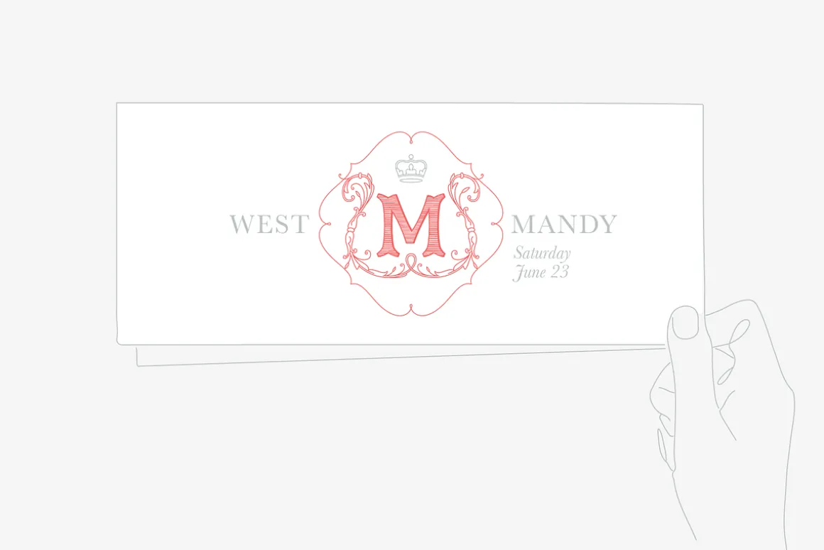 Royal Wedding Monograms font family