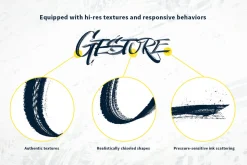 Ruling Pen Pro Procreate Brush Set