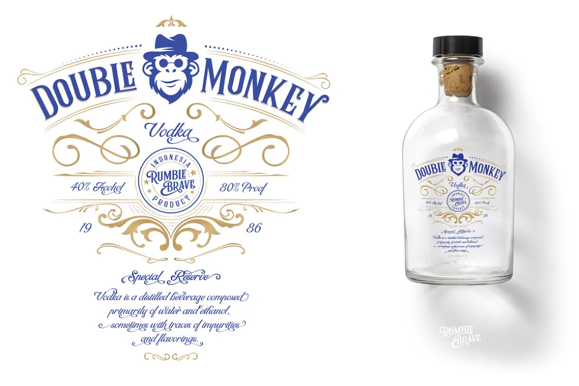 Rumble Brave Typeface