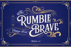 Rumble Brave Typeface