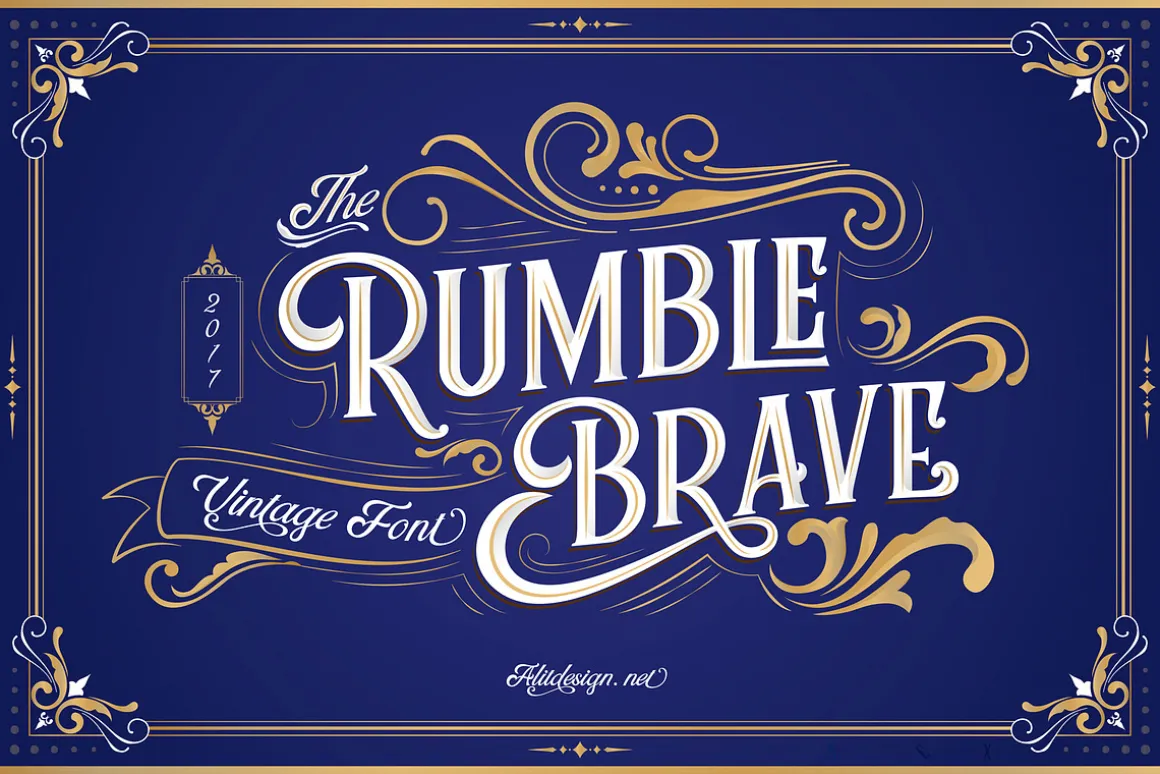 Rumble Brave Typeface