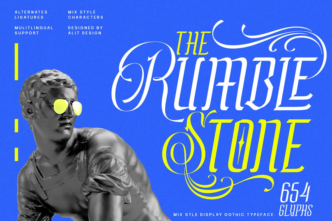 Rumble Stone Typeface