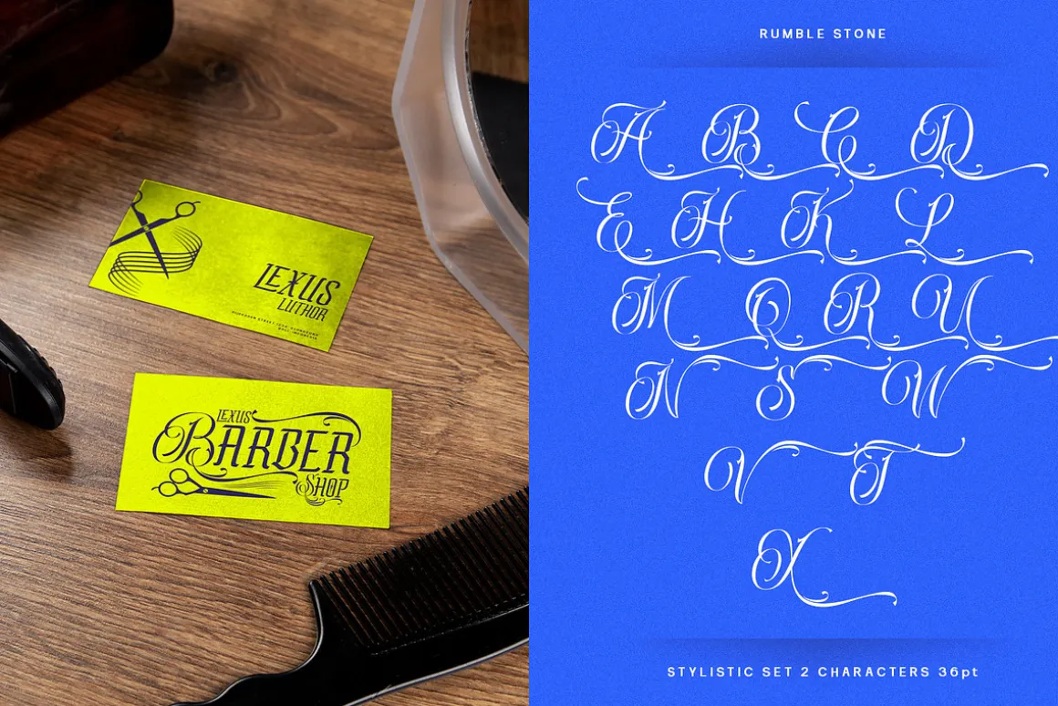 Rumble Stone Typeface