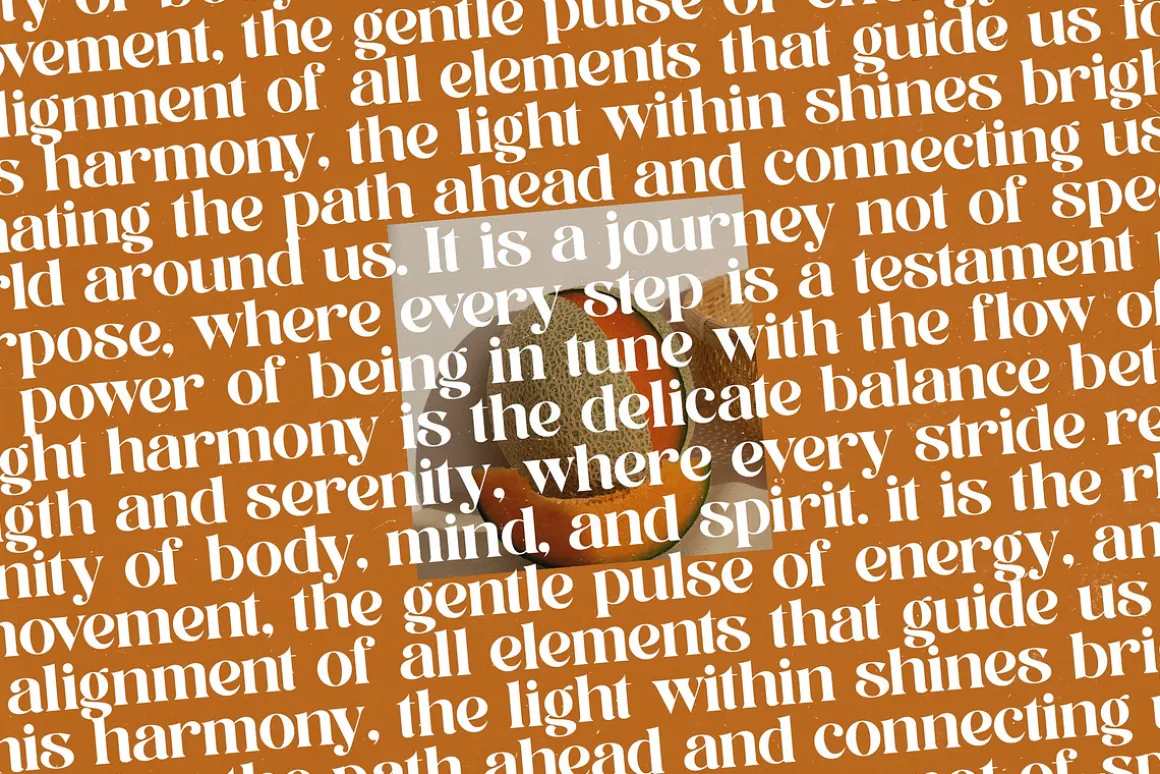 Runlight Harmony Groovy Serif