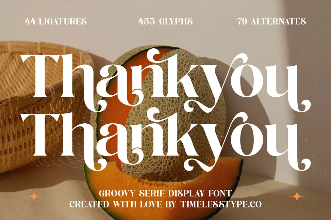 Runlight Harmony Groovy Serif