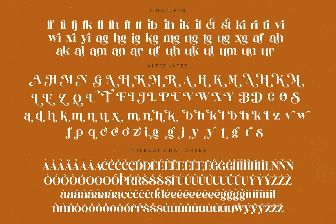Runlight Harmony Groovy Serif
