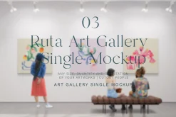 Ruta Single | 03 Art Gallery Mockup