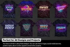 80s Text and Logo Effects Vol.2
