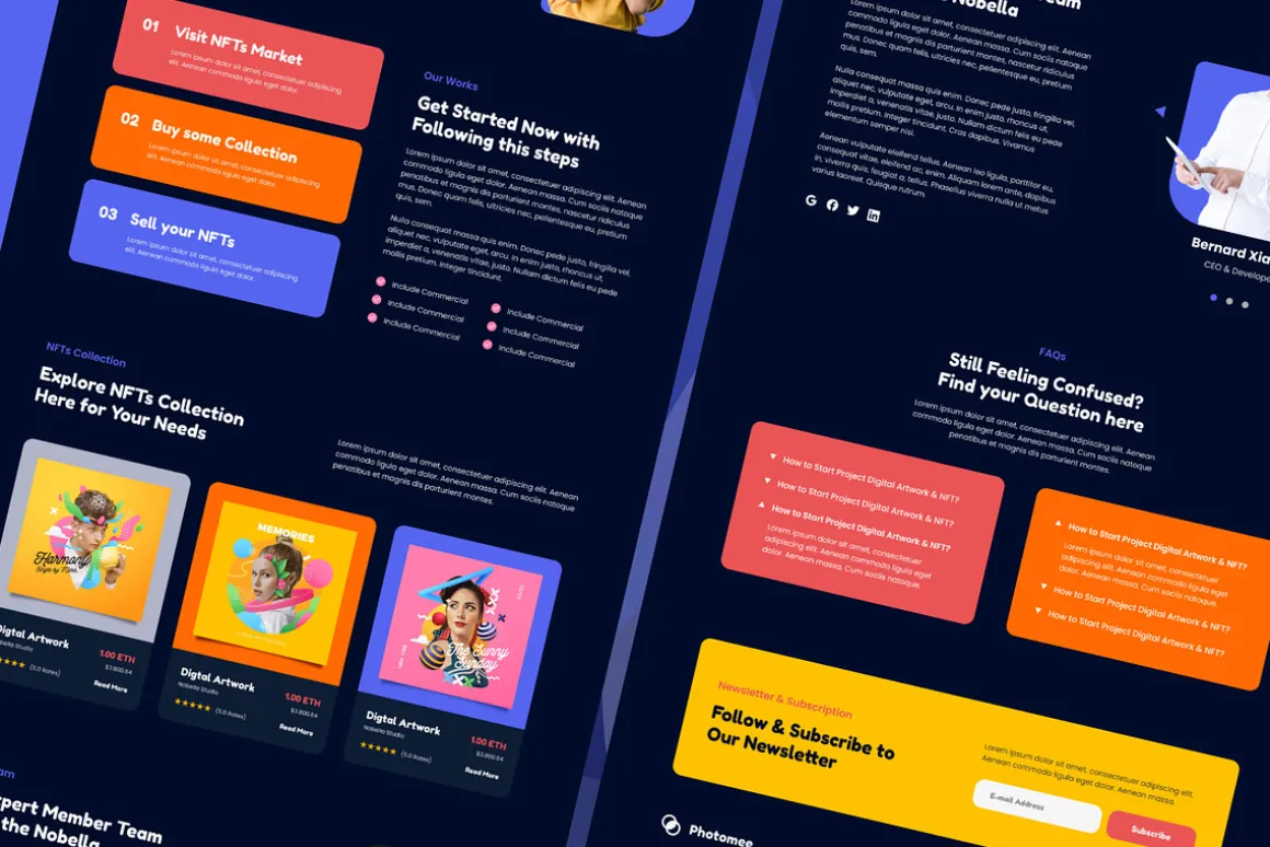 SAAS Modern - Bundling Landing Page