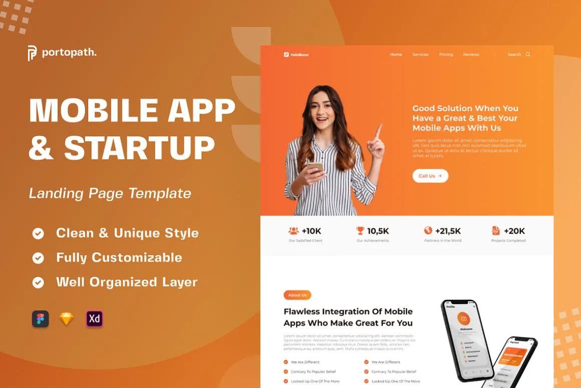 SAAS Modern - Bundling Landing Page