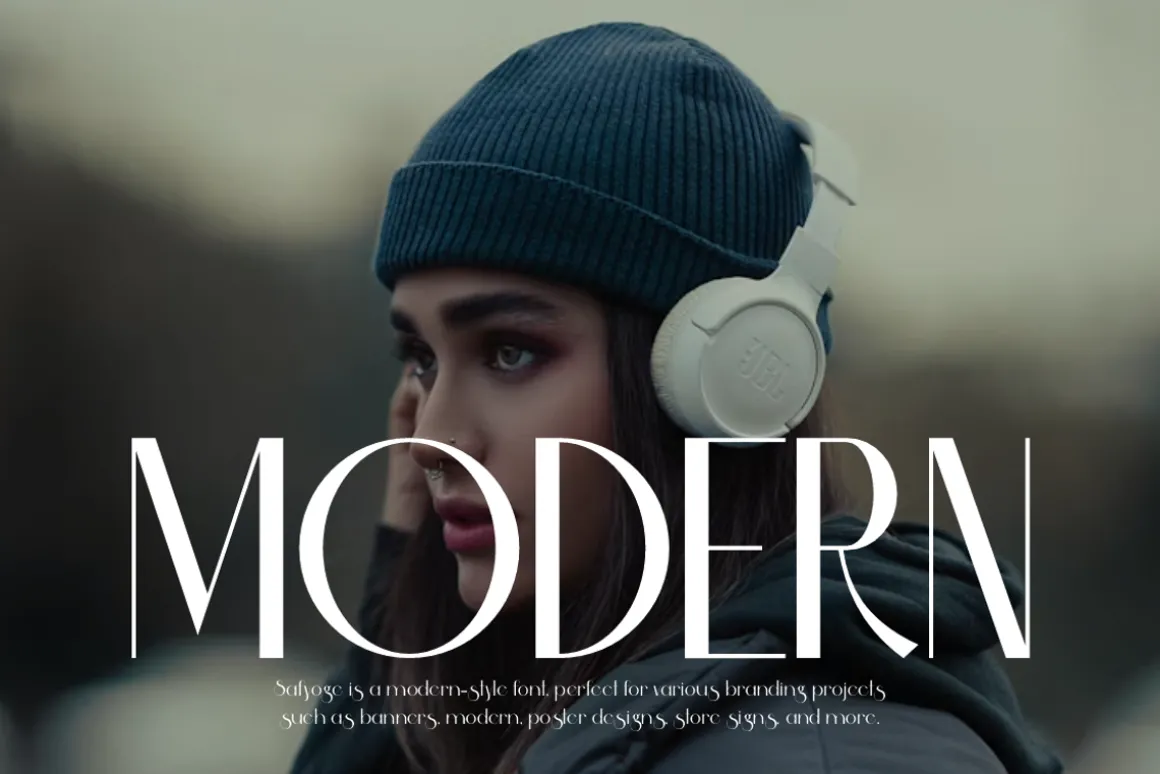 Safyoge - Modern Stylish Font
