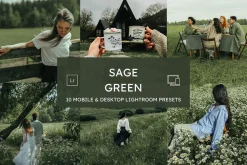 10 Sage Green Lightroom Presets