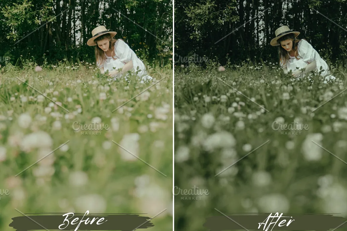10 Sage Green Lightroom Presets