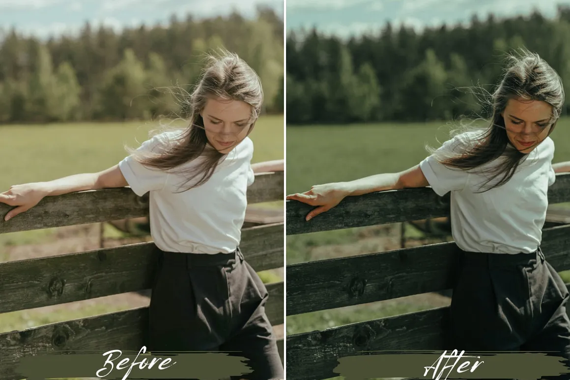 10 Sage Green Lightroom Presets