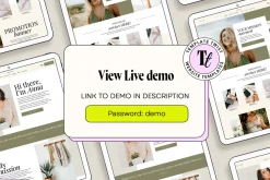 Sage Green Squarespace Template 7.1