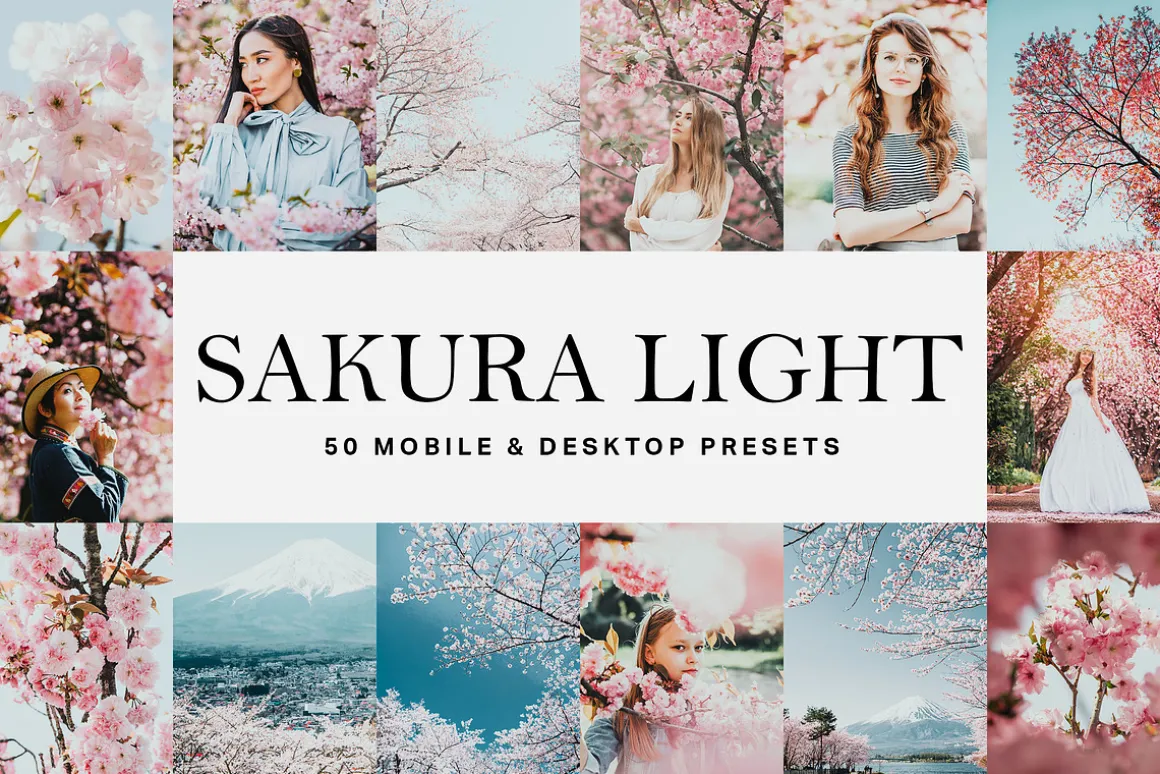 50 Sakura Light Lightroom Presets