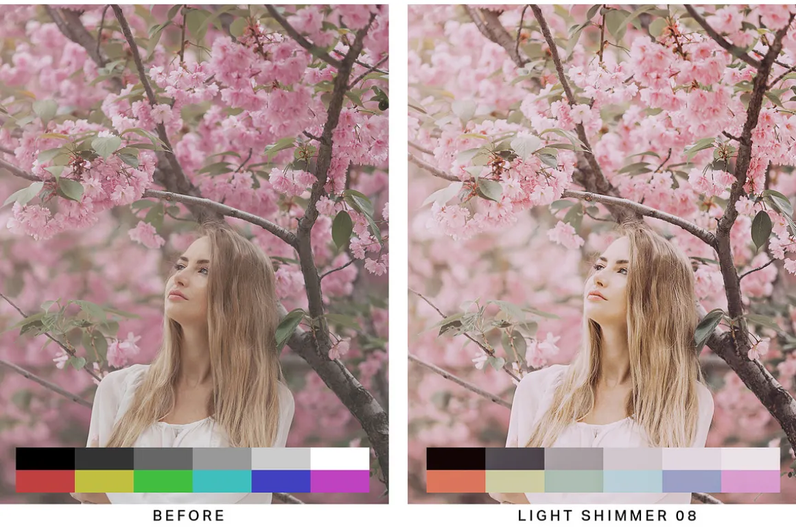 50 Sakura Light Lightroom Presets