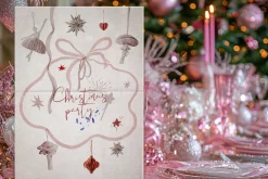 SALE Christmas decor Hand drawing