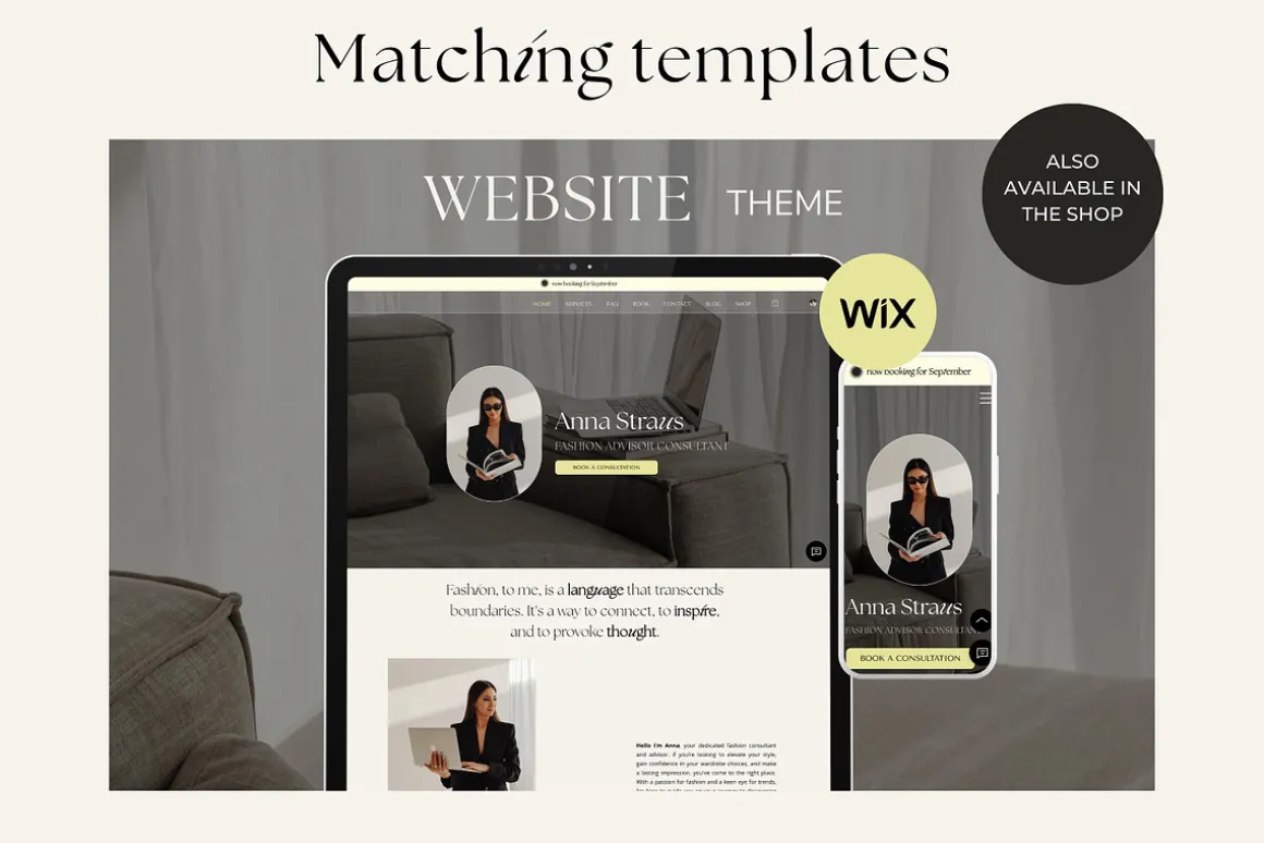 Sales Page Canva Template