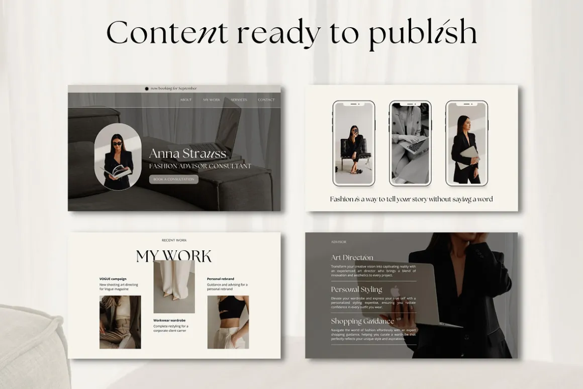 Sales Page Canva Template