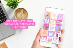 Sales Page Template, Canva Website