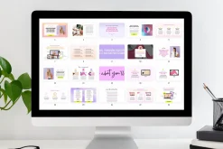 Sales Page Template, Canva Website
