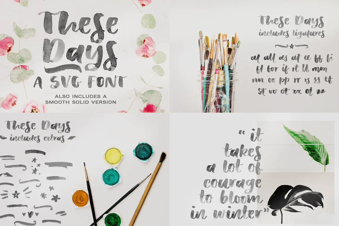 SALE! The SVG Font Bundle