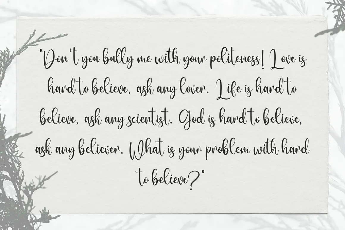 Sallutos Signature Script Font