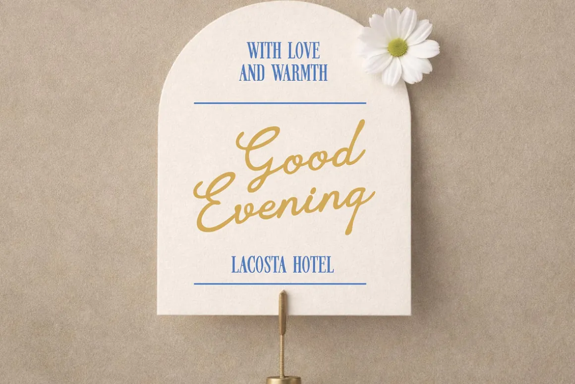Salt Blue; Romantic Font Duo