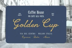 Salt Blue; Romantic Font Duo