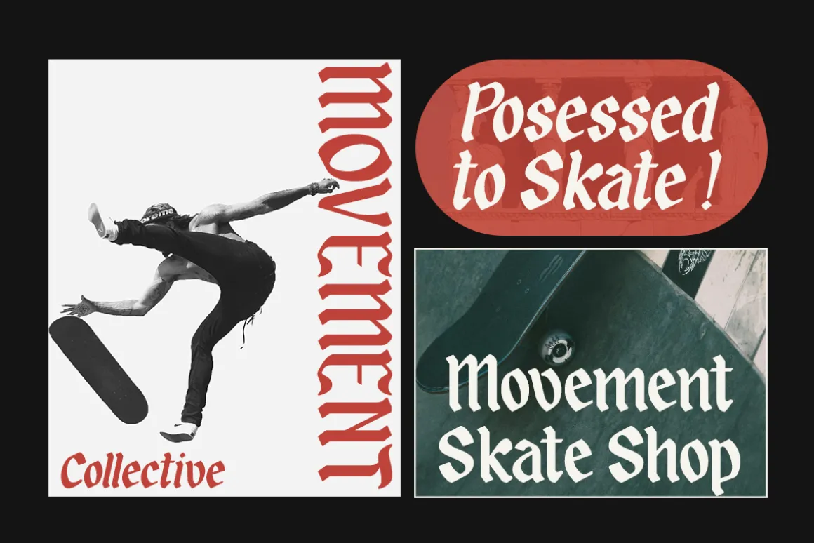 Sandey Molse - Blackletter Display