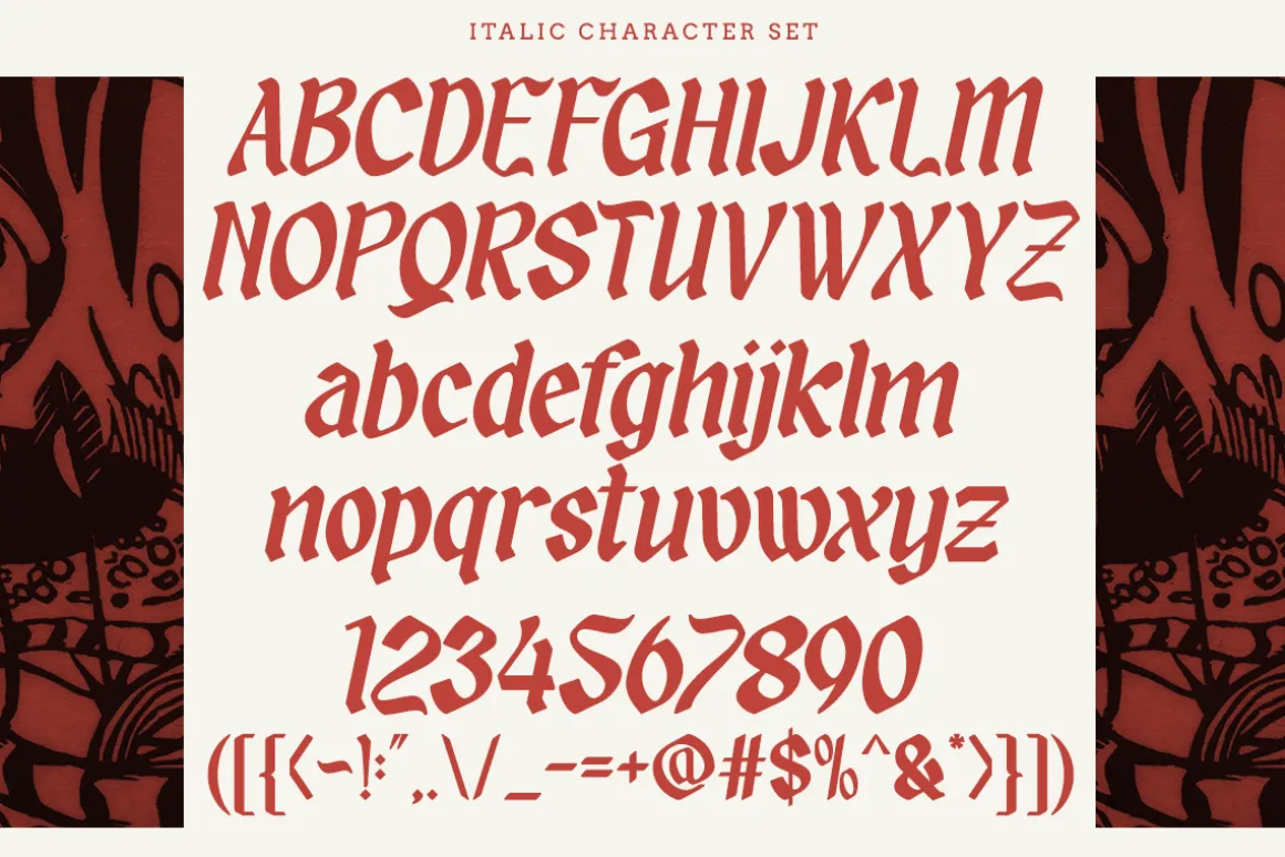 Sandey Molse - Blackletter Display