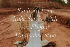 Sanfford A Modern Serif Font